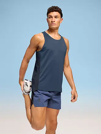 ON | Débardeur de course Performance Homme | blau
